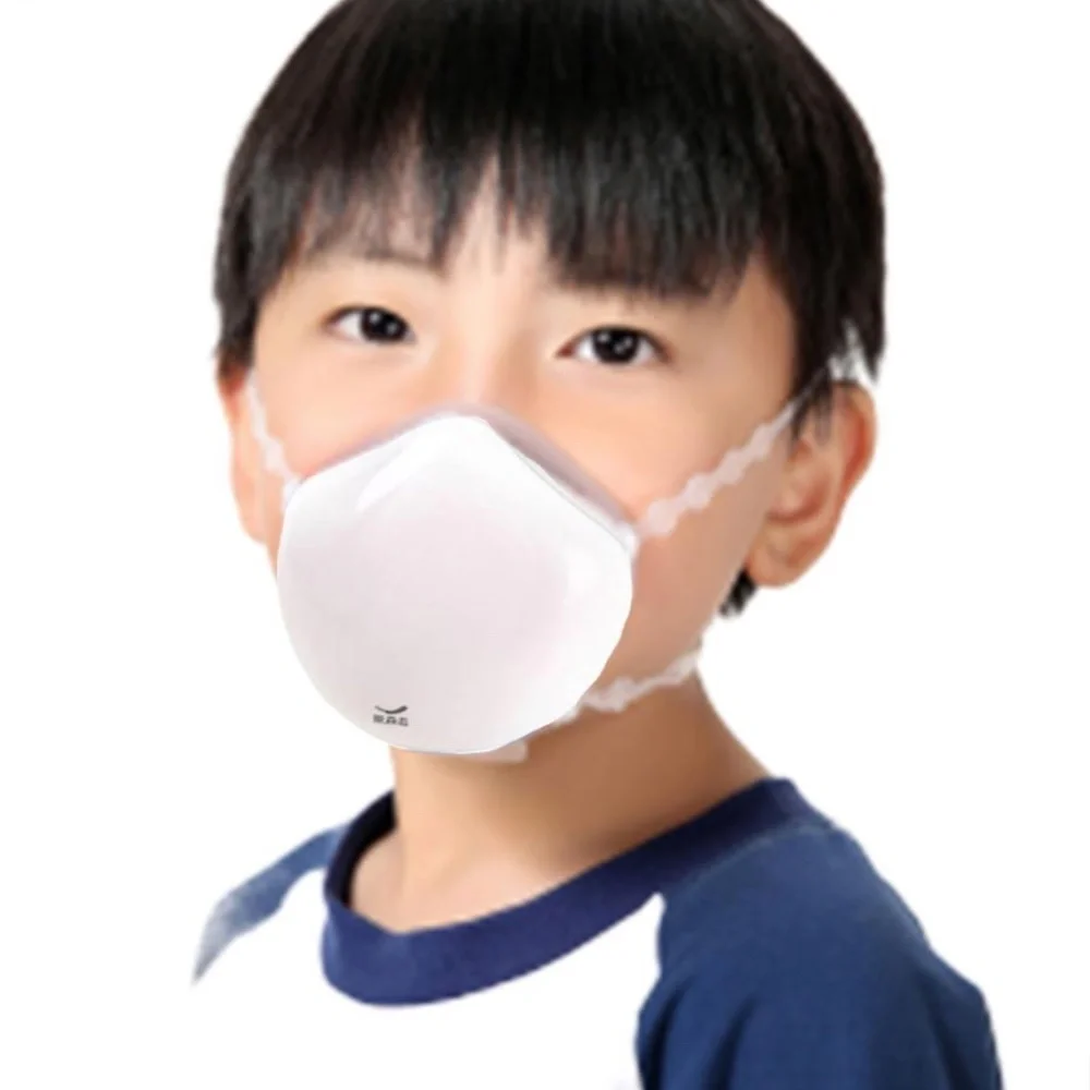 Kids Q8s 5v Electric Face Cover Reusable Respirator w/Activated Carbon Filter